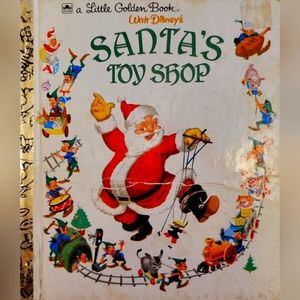 A Little Golden Book "Santa's Toy Shop"